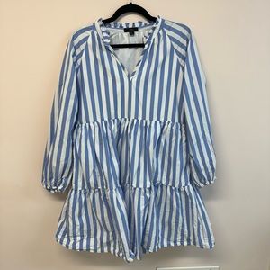 JCrew Striped Dress